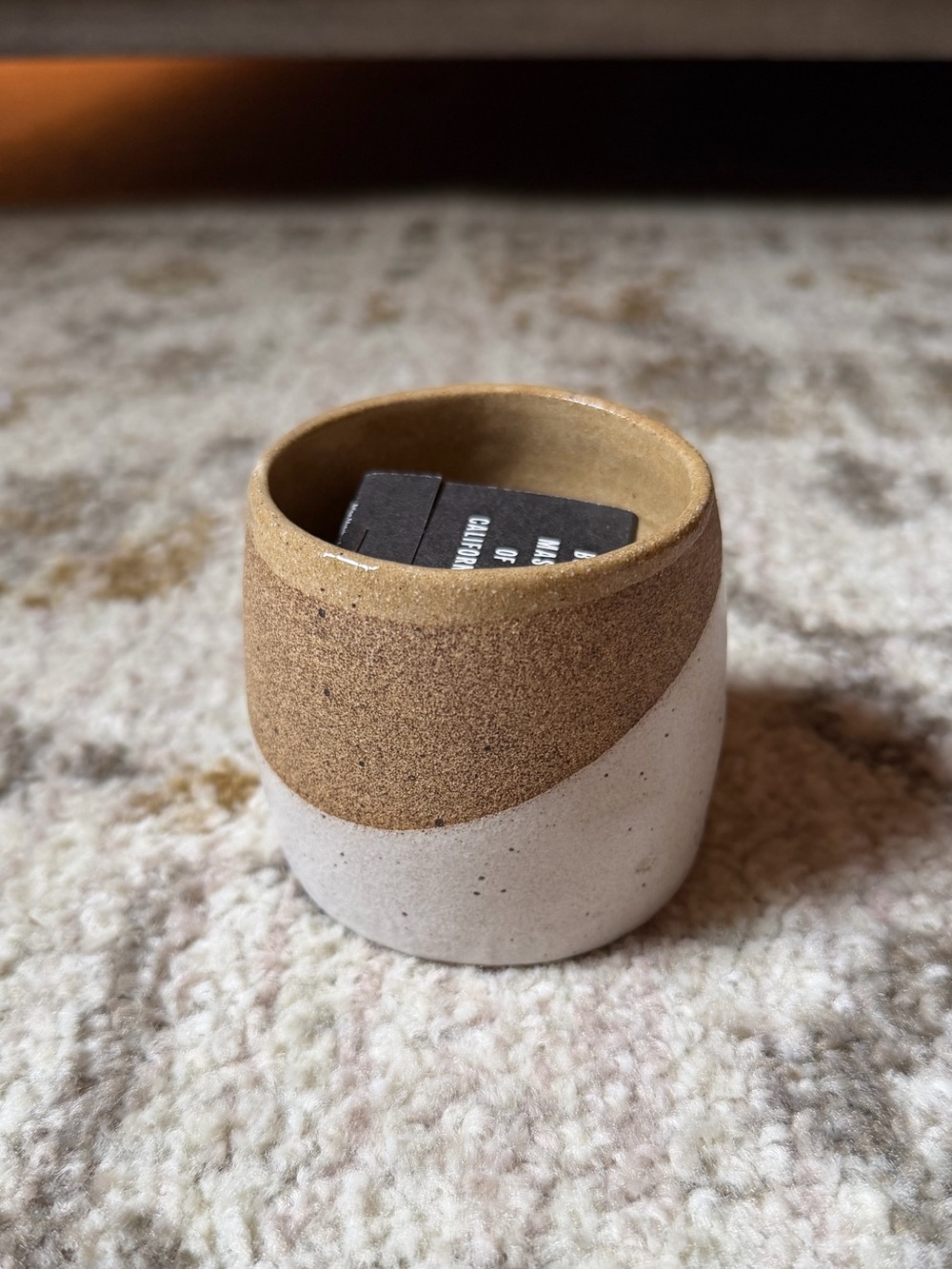 HANDMADE STUDIO CERAMIC POTTERY SMALL CATCHALL TRINKET BOWL PLANT POT